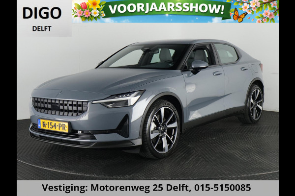 Polestar 2 LONG RANGE 78 kWh ACCU 90% GARANTIE 2032 !* RANGE TOT 561 KM WLTP.  PARKEERSENSOREN V+A . STOELVERWARMING . FULL MAP NAV . STOELPROFIELEN . CAMERA