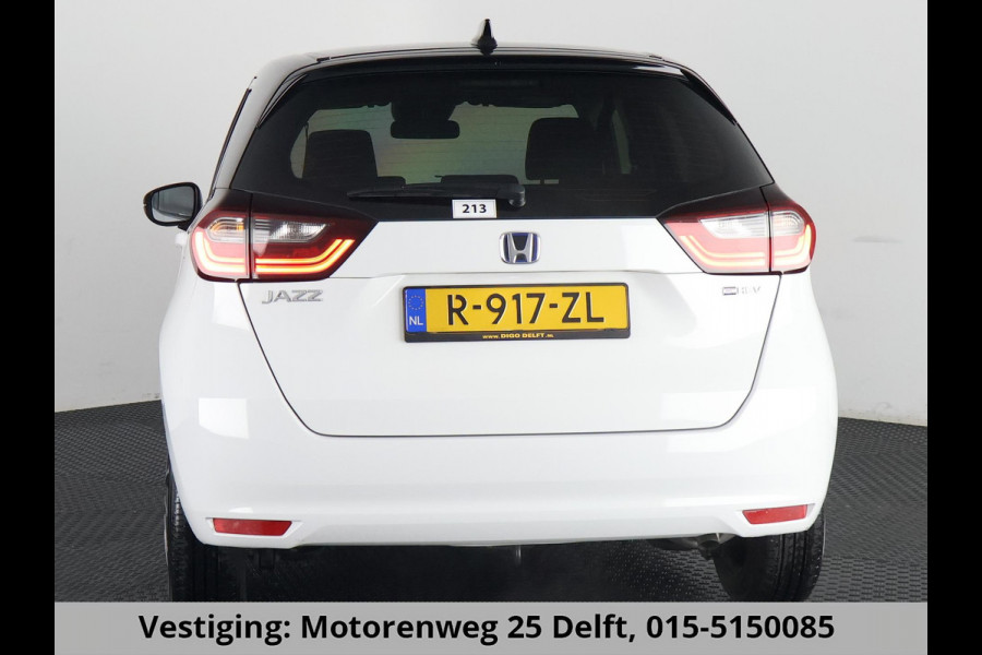 Honda Jazz 1.5 HEV AUTOMAAT ELEGANCE 1e EIG . GARANTIE 2033* STOELVERWARMING . CRUISE CONTROL . BLUETOOTH . ELEKTRISCHE RAMEN V+A