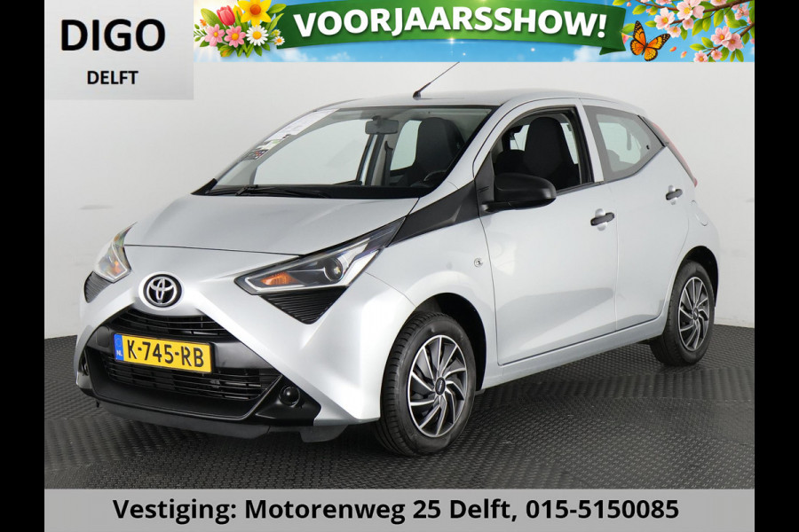Toyota Aygo 1.0 VVT-i X SILVERLINE FUN AIRCO COMFORT PACK AIRCO.5 DRS .GARANTIE TOT 2031 !