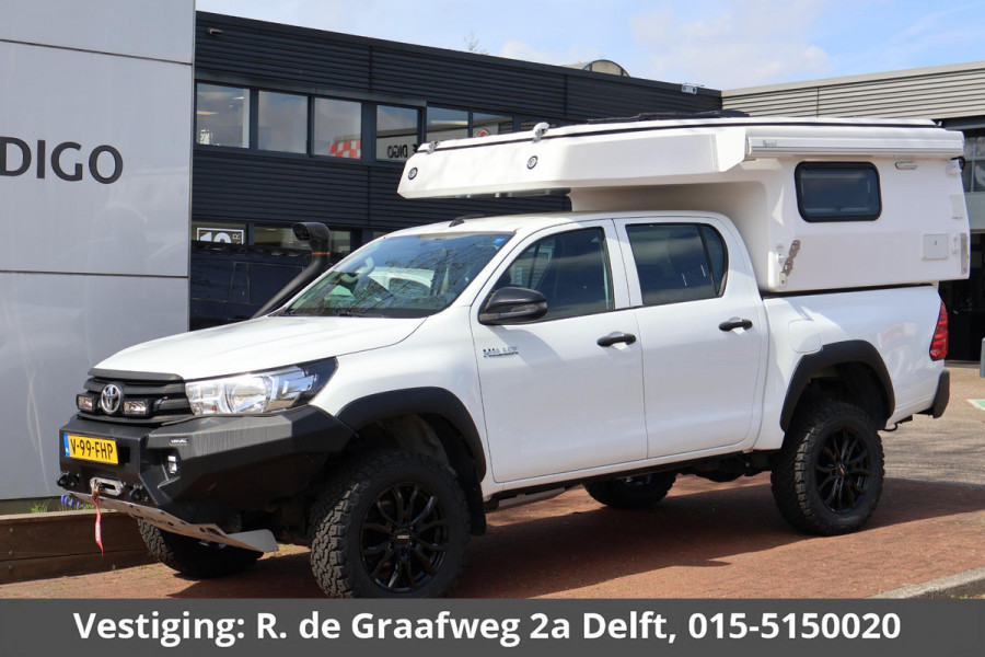 Toyota Hilux Camper 2.4 D-4D Dubbele Cabine Cool Comfort (ex.BTW) UNIEK IN NL