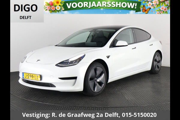 Tesla Model 3 Standard RWD Plus 60 kWh | Navigatie | Panoramadak | Leder |