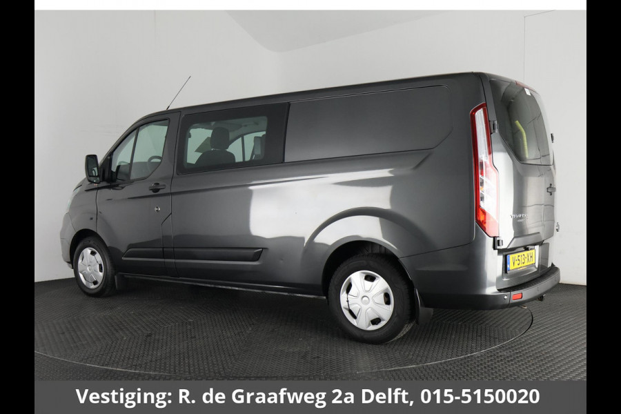 Ford Transit Custom 320 2.0 TDCI L2H1 Limited DC ROLSTOEL-LIFT OMBOUW | Marge auto | Stoelverwarming | Trekhaak