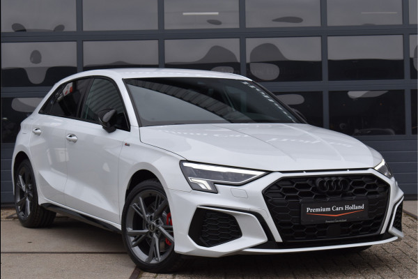 Audi A3 Sportback 45 TFSI e S-Line 245 Pk RS-Stoel Rood Stiksel B&O Camera Massage ACC 18 Inch RS3