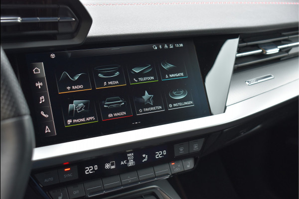 Audi A3 Sportback 45 TFSI e S-Line 245 Pk RS-Stoel Rood Stiksel B&O Camera Massage ACC 18 Inch RS3