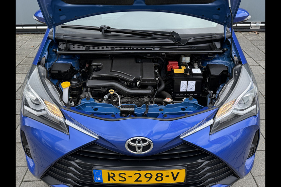 Toyota Yaris BWJ 2018 | 1.0 VVT-i 70PK Aspiration | CLIMA | NAVI | CAMERA A | EL RAMEN | EL SPIEGELS | LEDEREN STUUR |