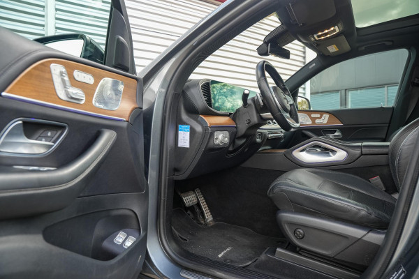 Mercedes-Benz GLE 450 4MATIC Premium Plus AMG Luchtvering Pano Treeplanken Navi Burmeister 22”