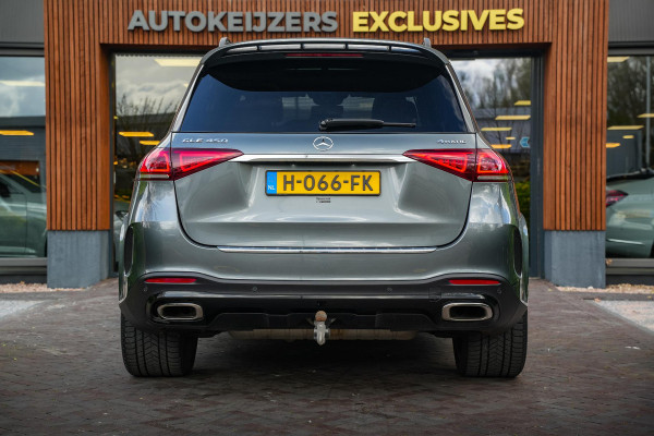 Mercedes-Benz GLE 450 4MATIC Premium Plus AMG Luchtvering Pano Treeplanken Navi Burmeister 22”