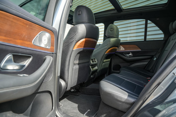 Mercedes-Benz GLE 450 4MATIC Premium Plus AMG Luchtvering Pano Treeplanken Navi Burmeister 22”