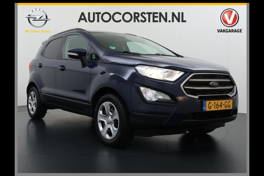Ford EcoSport 1.0T 126PK Airco Navi Apple Carplay Android Auto Cruise Control Bluetooth Ford sync 3 Pdc Trend Ultimate Privacy Glas Isofix TCS Elek.ramen+spiegels Wifi Origineel Nederlandse Auto