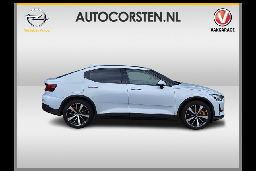 Polestar 2 Long Range Dual Motor 78kWh Panoramadak Adap.Cruise 360°Camera Navi Ecc Apple Carplay Android Auto Pdc Launch Edition Stoel+Stuurverwarming Lmv 19" Achterbankverwarming Keyless DAB Rijstrooksensor Origineel Nederlandse Auto