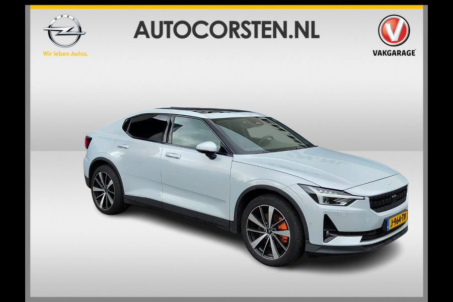 Polestar 2 Long Range Dual Motor 78kWh Panoramadak Adap.Cruise 360°Camera Navi Ecc Apple Carplay Android Auto Pdc Launch Edition Stoel+Stuurverwarming Lmv 19" Achterbankverwarming Keyless DAB Rijstrooksensor Origineel Nederlandse Auto