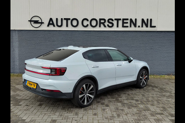 Polestar 2 Long Range Dual Motor 78kWh Panoramadak Adap.Cruise 360°Camera Navi Ecc Apple Carplay Android Auto Pdc Launch Edition Stoel+Stuurverwarming Lmv 19" Achterbankverwarming Keyless DAB Rijstrooksensor Origineel Nederlandse Auto