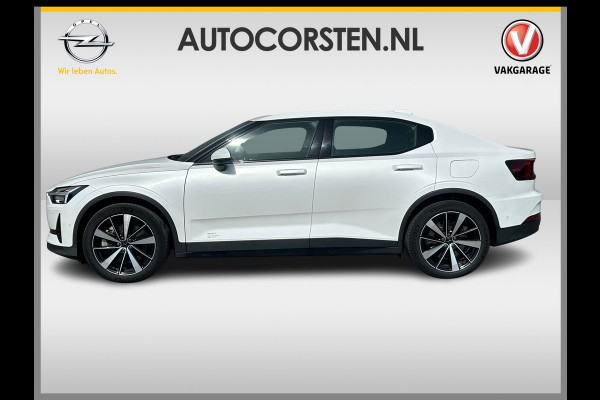 Polestar 2 Long Range Dual Motor 78kWh SOH 91% Panoramadak Adap.Cruise 360°Camera Harman&Kardon® Navi Ecc Apple Carplay Android Auto Pdc La Stoel+Stuurverwarming Lmv 19" Achterbankverwarming Keyless DAB Rijstrooksensor Dealeronderhouden 1e Eigenaar