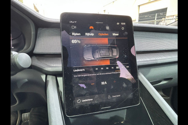 Polestar 2 Long Range Dual Motor 78kWh SOH 91% Panoramadak Adap.Cruise 360°Camera Harman&Kardon® Navi Ecc Apple Carplay Android Auto Pdc La Stoel+Stuurverwarming Lmv 19" Achterbankverwarming Keyless DAB Rijstrooksensor Dealeronderhouden 1e Eigenaar