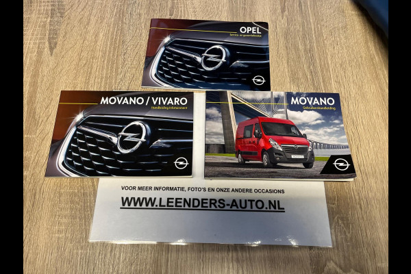 Opel Movano SERVICEWAGEN AUTOMAAT 2.3 CDTI BiTurbo 170pk euro6 L2H2 V230 OMVORMER ALUCA INRICHTING STANDKACHEL AIRCO RIJKLAARPRIJS