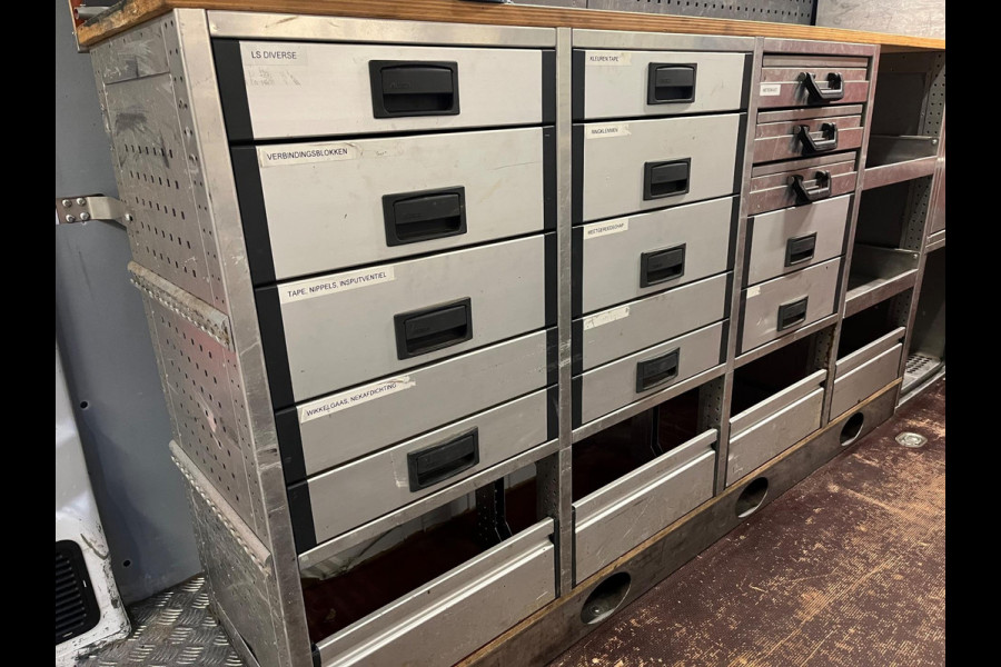 Opel Movano SERVICEWAGEN AUTOMAAT 2.3 CDTI BiTurbo 170pk euro6 L2H2 V230 OMVORMER ALUCA INRICHTING STANDKACHEL AIRCO RIJKLAARPRIJS