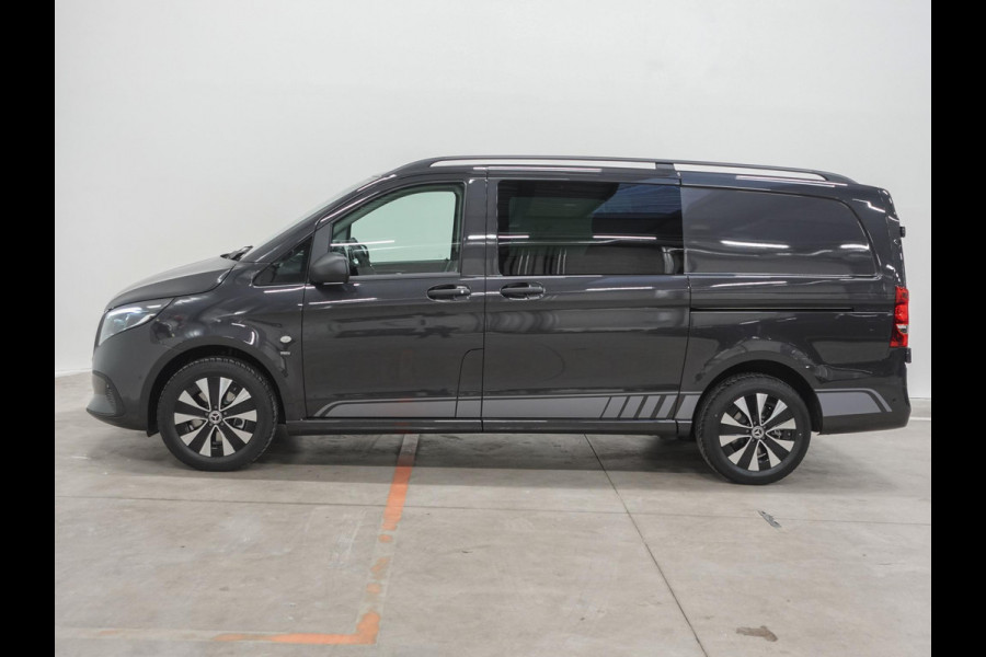 Mercedes-Benz Vito 114 CDI Automaat L2 Select Dubbele Cabine 6p Airco Navigatie Lichtmetalen Velgen Trekhaak Parkeer sensoren Betimmering