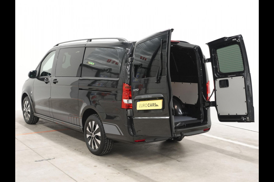 Mercedes-Benz Vito 114 CDI Automaat L2 Select Dubbele Cabine 6p Airco Navigatie Lichtmetalen Velgen Trekhaak Parkeer sensoren Betimmering