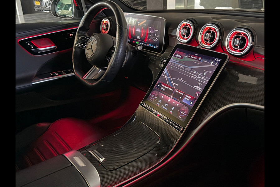 Mercedes-Benz C-Klasse 180 AMG Night pakket Panorama Carbon Sfeerverl.