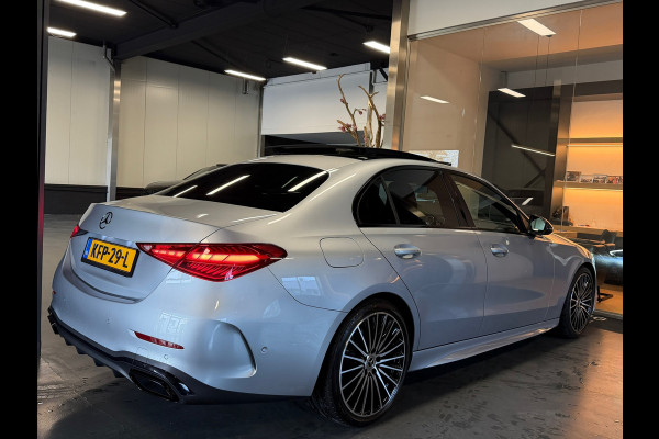 Mercedes-Benz C-Klasse 180 AMG Night pakket Panorama Carbon Sfeerverl.