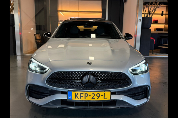 Mercedes-Benz C-Klasse 180 AMG Night pakket Panorama Carbon Sfeerverl.