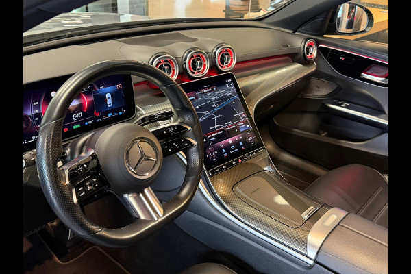 Mercedes-Benz C-Klasse 180 AMG Night pakket Panorama Carbon Sfeerverl.