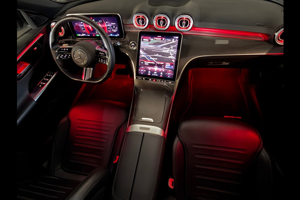 Mercedes-Benz C-Klasse 180 AMG Night pakket Panorama Carbon Sfeerverl.