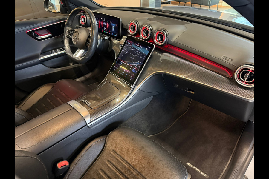 Mercedes-Benz C-Klasse 180 AMG Night pakket Panorama Carbon Sfeerverl.