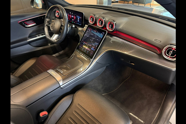 Mercedes-Benz C-Klasse 180 AMG Night pakket Panorama Carbon Sfeerverl.