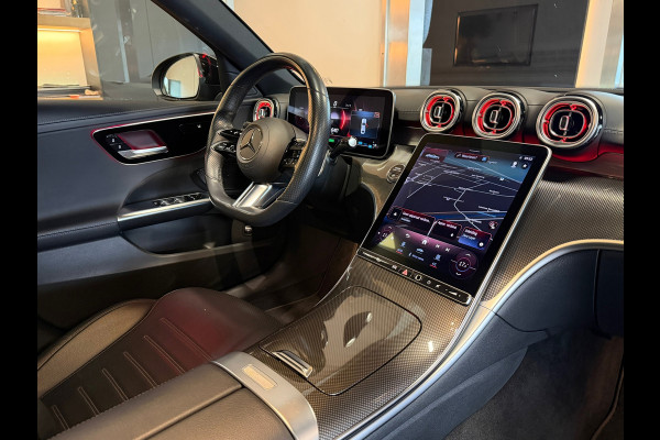 Mercedes-Benz C-Klasse 180 AMG Night pakket Panorama Carbon Sfeerverl.