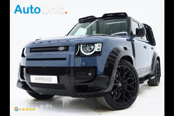 Land Rover Defender 110 2.0 P400e 110 Urban WideTrack Look | Panoramadak | Explorer Pack | Sidesteps | Lightbar | Trekhaak | Meridian | Carplay