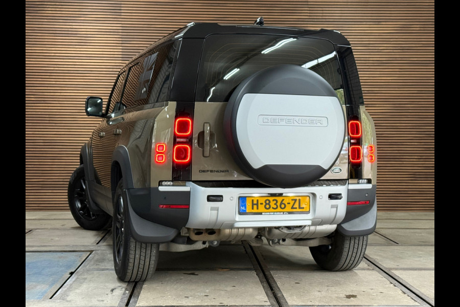 Land Rover Defender 110 2.0 D200 110 | Pano | PPF | Meridian | Trekhaak | Carplay | Geel kenteken incl btw