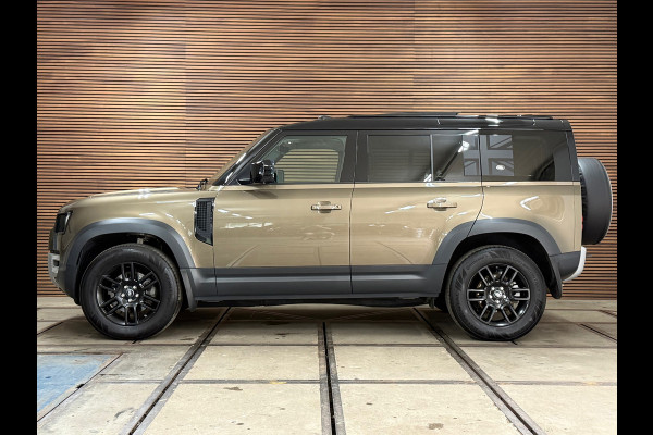 Land Rover Defender 110 2.0 D200 110 | Pano | PPF | Meridian | Trekhaak | Carplay | Geel kenteken incl btw