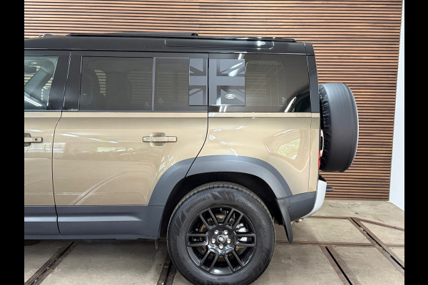 Land Rover Defender 110 2.0 D200 110 | Pano | PPF | Meridian | Trekhaak | Carplay | Geel kenteken incl btw