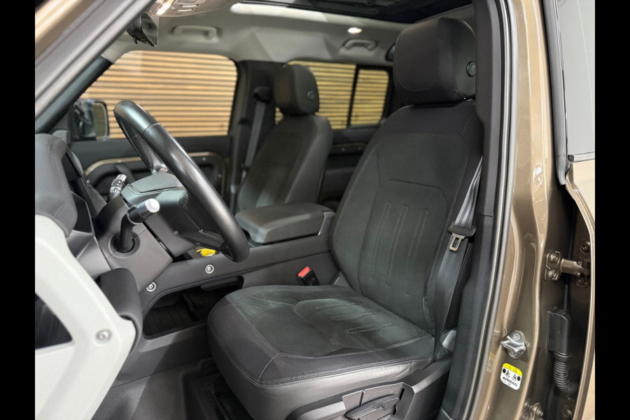 Land Rover Defender 110 2.0 D200 110 | Pano | PPF | Meridian | Trekhaak | Carplay | Geel kenteken incl btw