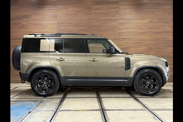 Land Rover Defender 110 2.0 D240 110 SE | Pano | Leer| Memory | Luchtvering | 360° Camera | Meridian | incl btw geel kenteken