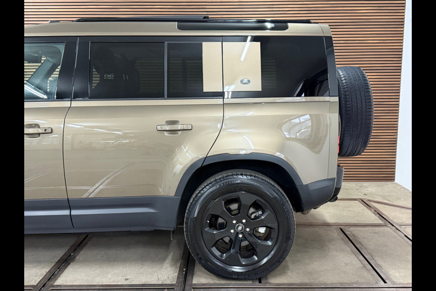 Land Rover Defender 110 2.0 D240 110 SE | Pano | Leer| Memory | Luchtvering | 360° Camera | Meridian | incl btw geel kenteken