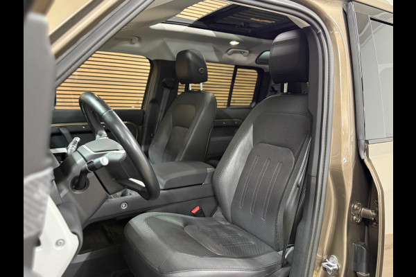 Land Rover Defender 110 2.0 D240 110 SE | Pano | Leer| Memory | Luchtvering | 360° Camera | Meridian | incl btw geel kenteken