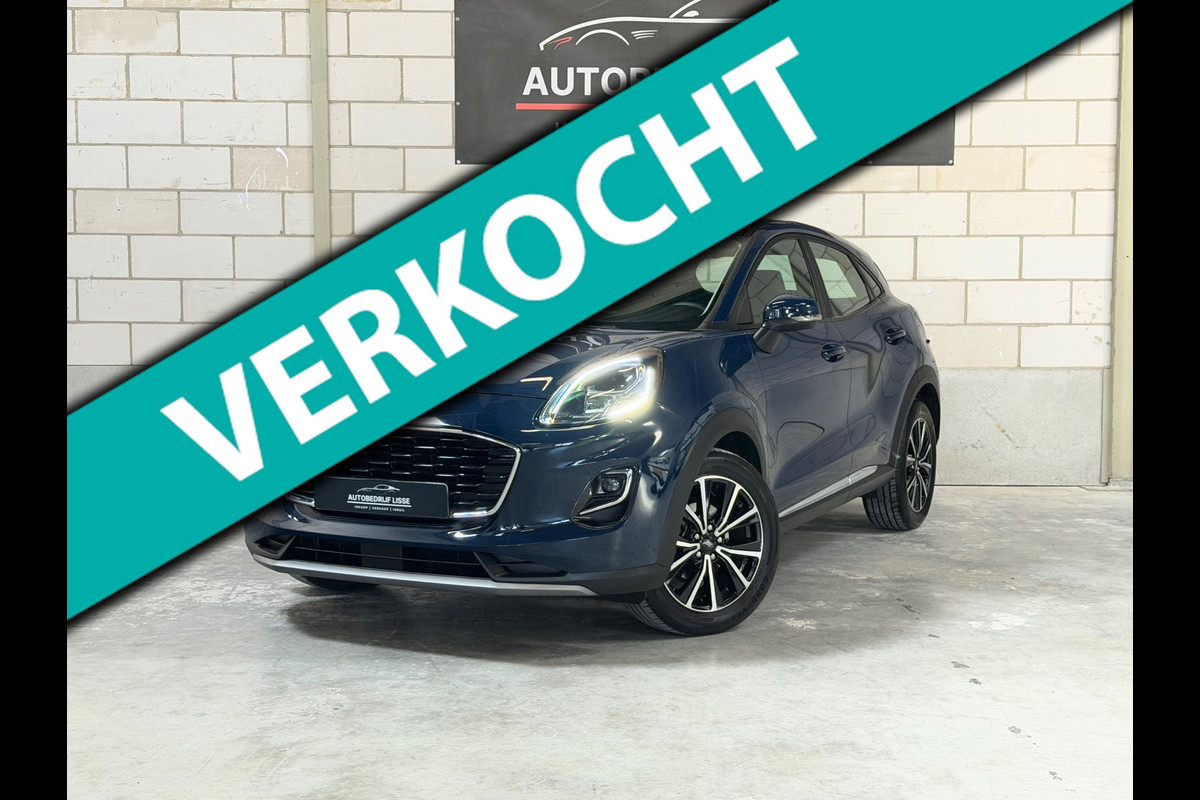 Ford Puma 1.0 EcoBoost Hybrid Titanium|Airco|Carplay|Pdc|Nap