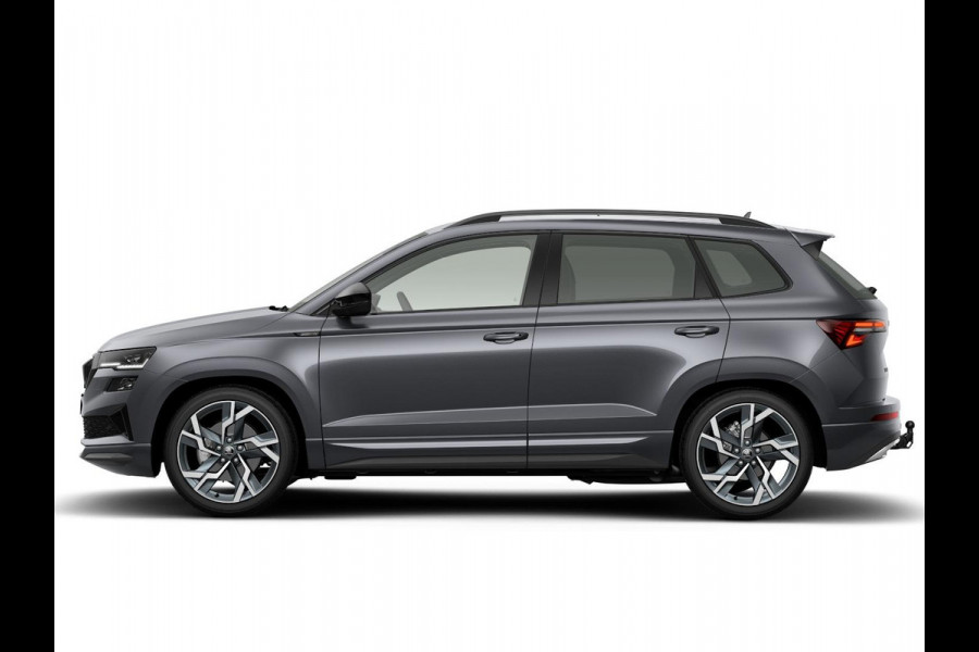 Škoda Karoq Sportline Ultimate 1.5 TSI ACT 150 pk 7 versn. DSG | Wegklapbare Trekhaak | Travel Assist Pakket Plus | Virtual Pedal | 19 Inch Velgen Sagitarius Aero