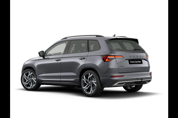Škoda Karoq Sportline Ultimate 1.5 TSI ACT 150 pk 7 versn. DSG | Wegklapbare Trekhaak | Travel Assist Pakket Plus | Virtual Pedal | 19 Inch Velgen Sagitarius Aero