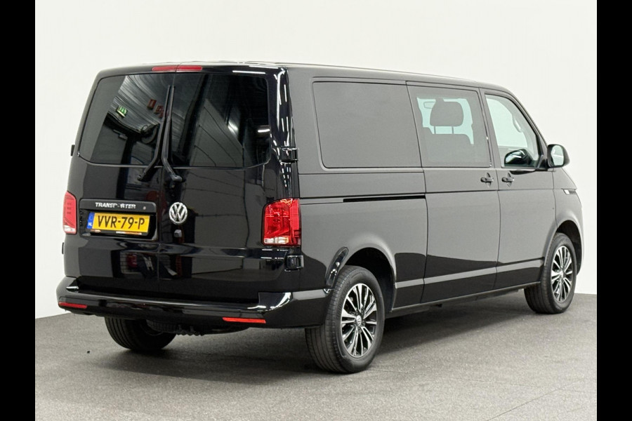 Volkswagen Transporter 2.0 TDI L2H1 28 Dubbele Cabine Highline Airco Cruise Control adaptief Parkeersensoren voor en achter 17" Lichtmetalen velgen