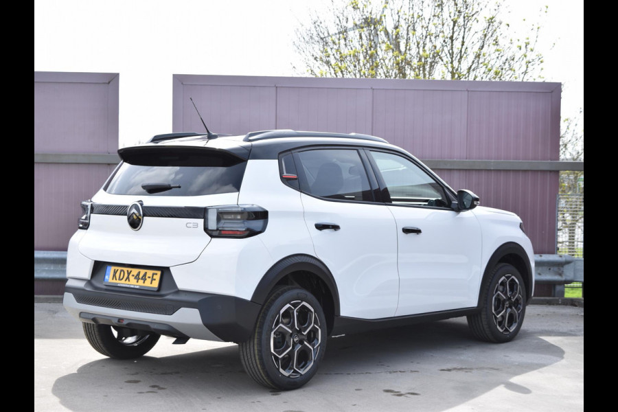 Citroën C3 1.2 Hybrid 110pk Max NAVIGATIE & CARPLAY | CAMERA MET SENSOREN | E.C.C. |