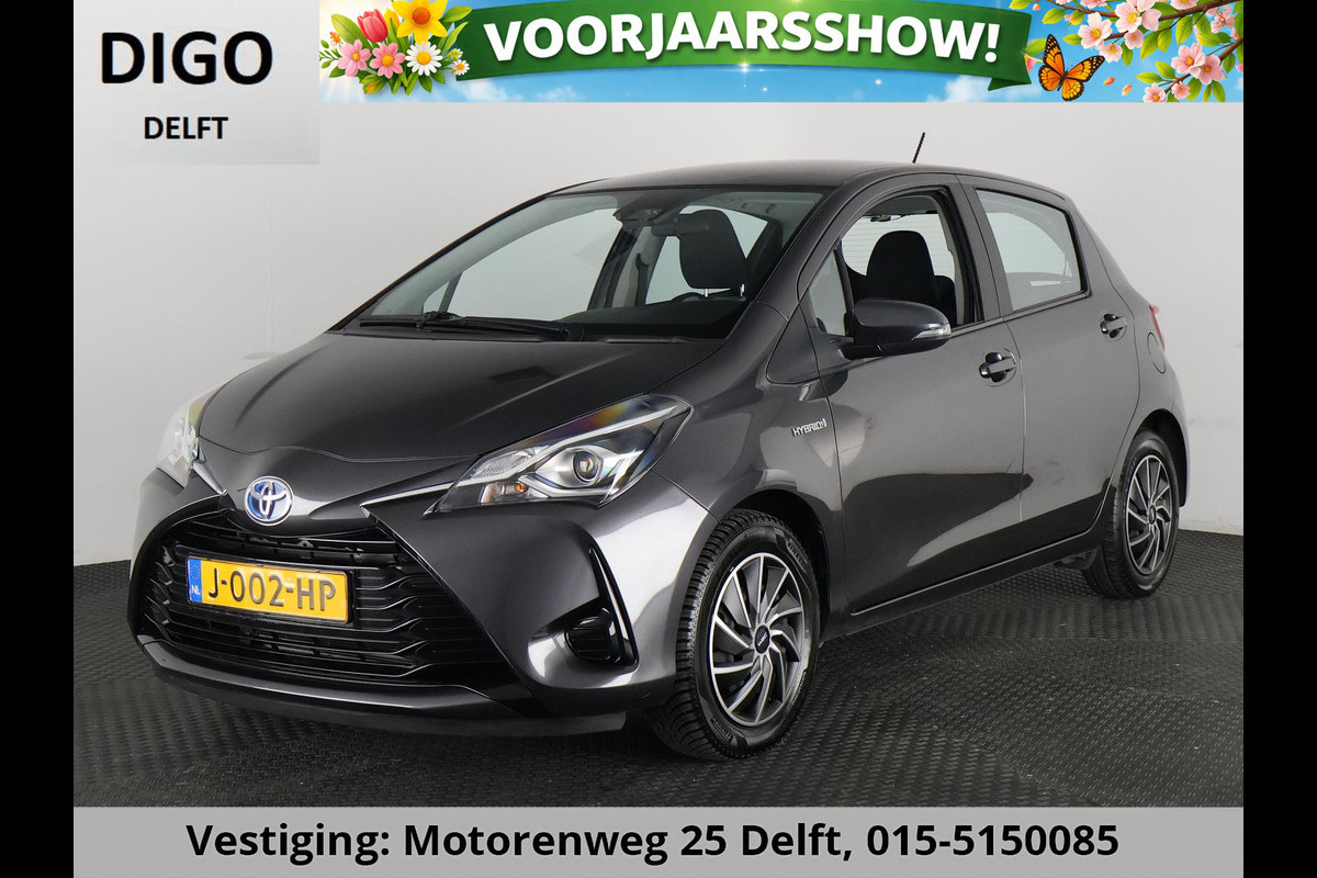 Toyota Yaris 1.5 HYBRID ACTIVE AUTOMAAT GARANTIE 8-2030! 100% ONDERHOUDEN . CAMERA . CRUISE CONTROL . ELEKTRISCHE RAMEN VOOR