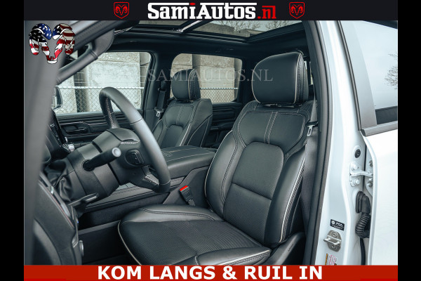 Dodge Ram 1500 Limited Night | 5.7 V8 Hemi Full Option | LPG | Comfortabele Dubbele Cabine met Royale 5 Zitplaatsen | De Meest Luxe en Volle Pick-Up in zijn Klasse | BPM vrij | Nu Leverbaar uit Voorraad | Voorraad Nr v45lp