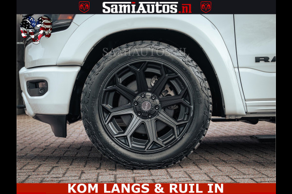 Dodge Ram 1500 Limited Night | 5.7 V8 Hemi Full Option | LPG | Comfortabele Dubbele Cabine met Royale 5 Zitplaatsen | De Meest Luxe en Volle Pick-Up in zijn Klasse | BPM vrij | Nu Leverbaar uit Voorraad | Voorraad Nr v45lp