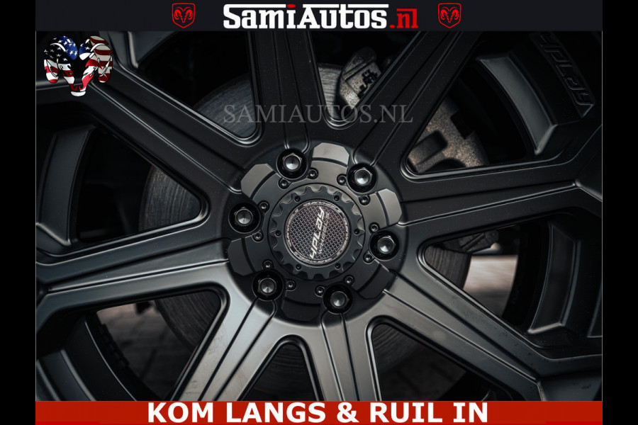 Dodge Ram 1500 Limited Night | 5.7 V8 Hemi Full Option | LPG | Comfortabele Dubbele Cabine met Royale 5 Zitplaatsen | De Meest Luxe en Volle Pick-Up in zijn Klasse | BPM vrij | Nu Leverbaar uit Voorraad | Voorraad Nr v45lp