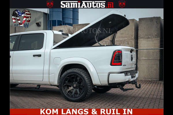 Dodge Ram 1500 Limited Night | 5.7 V8 Hemi Full Option | LPG | Comfortabele Dubbele Cabine met Royale 5 Zitplaatsen | De Meest Luxe en Volle Pick-Up in zijn Klasse | BPM vrij | Nu Leverbaar uit Voorraad | Voorraad Nr v45lp