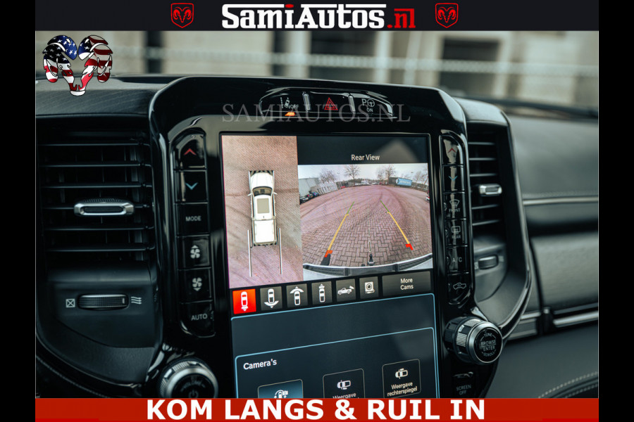 Dodge Ram 1500 Limited Night | 5.7 V8 Hemi Full Option | LPG | Comfortabele Dubbele Cabine met Royale 5 Zitplaatsen | De Meest Luxe en Volle Pick-Up in zijn Klasse | BPM vrij | Nu Leverbaar uit Voorraad | Voorraad Nr v45lp