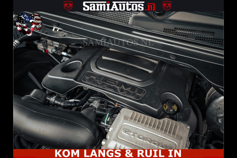 Dodge Ram 1500 Limited Night | 5.7 V8 Hemi Full Option | LPG | Comfortabele Dubbele Cabine met Royale 5 Zitplaatsen | De Meest Luxe en Volle Pick-Up in zijn Klasse | BPM vrij | Nu Leverbaar uit Voorraad | Voorraad Nr v45lp
